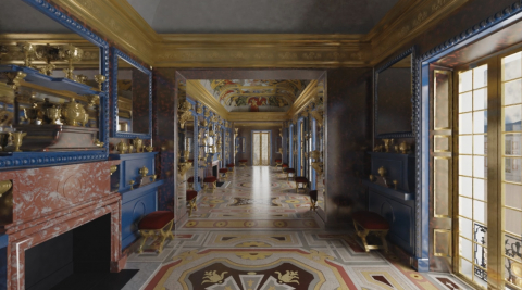 Modélisation 3D d’un projet pour la Petite Galerie de Mignard